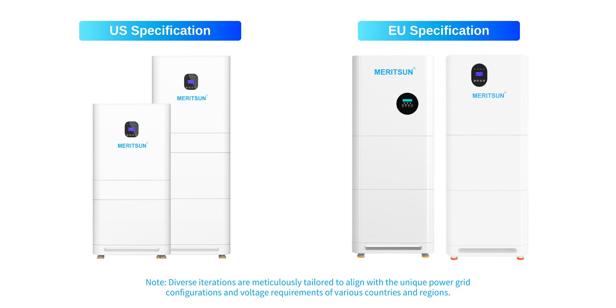 MeritSun Hybrid grid tied All-In-One Power Energy Storage System (EU/US ...