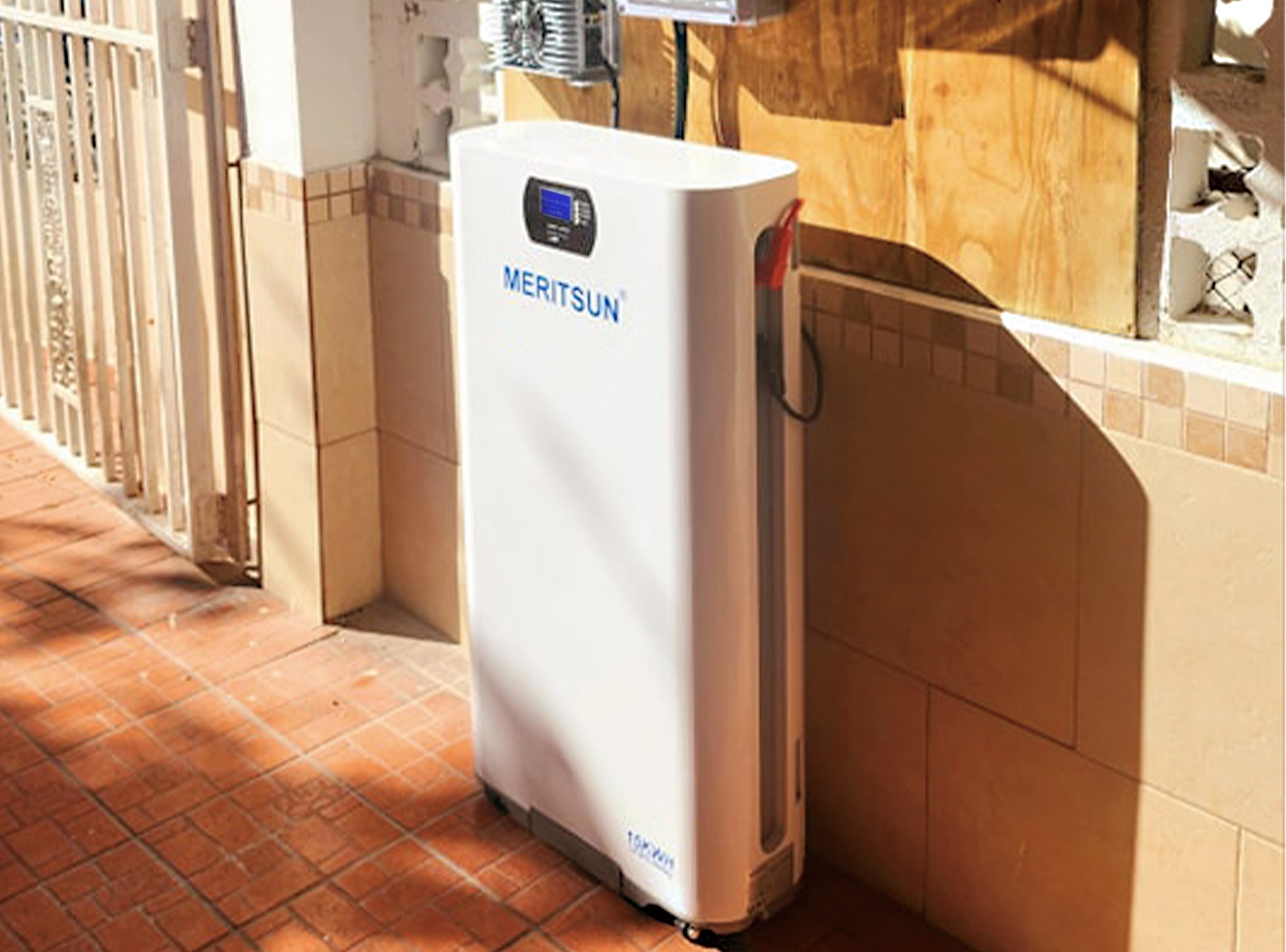 MERITSUN 15kWh POWERWALL LIFEPO4 BATTERY FOR HYBRID SOLAR SYSTEM IN PHILIPPINE